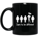 Hairstylist Coffee Mug Hairstylist Dares To Be Different I Do What I Want For Funny Gifts 11oz - 15oz Black Mug
