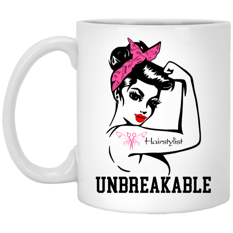Hairstylist Coffee Mug Hairstylist Unbreakable Butterfly 11oz - 15oz W