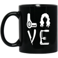 Hairstylist Coffee Mug Love Hairstylist Tools 11oz - 15oz Black Mug