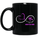 Hairstylist Coffee Mug Love My Daughter Hairstylist Mom Infinity 11oz - 15oz Black Mug