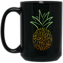Hairstylist Coffee Mug Pineapple Hairstylist 11oz - 15oz Black Mug