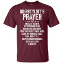 Hairstylist Prayer T-shirt & Hoodie CustomCat