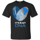 Hairstylist T-Shirt  A Heart Is Made Of 2 Fingerprints Of Hairstylists It Is My DNA Tee Gift Tee Shirt CustomCat