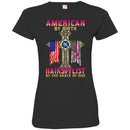 Hairstylist T-Shirt American By Birth Hairstylist By The Grace Of God Proud Of Flag Tee Shirt CustomCat