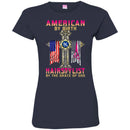 Hairstylist T-Shirt American By Birth Hairstylist By The Grace Of God Proud Of Flag Tee Shirt CustomCat
