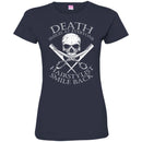 Hairstylist T-Shirt Death Smiles At Everyone Hairstylists Smile Back For Male Tee Shirt Gift Tees CustomCat