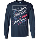 Hairstylist T-Shirt Forget Princess I Want To Be A Hairstylist Tee Gifts Tee Shirt CustomCat