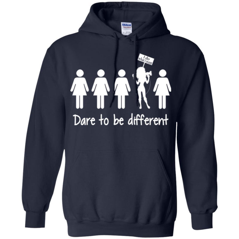 Hairstylist T-Shirt Hairstylist Dares To Be Different I Do What I Want For Funny Gifts Tee Shirt CustomCat