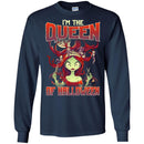 Hairstylist T-Shirt Hairstylist Is The Queen Of Halloween For Funny Halloween Gifts Tee Shirt CustomCat