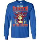 Hairstylist T-Shirt Hairstylist Is The Queen Of Halloween For Funny Halloween Gifts Tee Shirt CustomCat