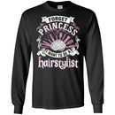 Hairstylist T-Shirt Hairstylists' Brain Forget Princess I Want To Be A Hairstylist Tee Gifts Tee Shirt CustomCat