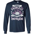 Hairstylist T-Shirt Hairstylists' Brain Forget Princess I Want To Be A Hairstylist Tee Gifts Tee Shirt CustomCat