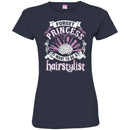 Hairstylist T-Shirt Hairstylists' Brain Forget Princess I Want To Be A Hairstylist Tee Gifts Tee Shirt CustomCat