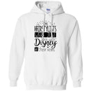 Hairstylist T-Shirt Hairstylists Were Just Born With Disney In Their Veins For Funny Gift Tee Shirt CustomCat