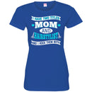 Hairstylist T-Shirt I Have 2 Titles Mom And Hairstylist and I Rock Them Both for Mother Day Tee Shirt CustomCat