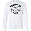 Hairstylist T-Shirt In My DNA Is Hairdressing Tools And Hairstylist CustomCat