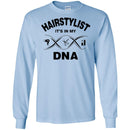 Hairstylist T-Shirt In My DNA Is Hairdressing Tools And Hairstylist CustomCat