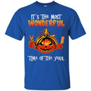 Hairstylist T-Shirt It's The Most Wonderful Time Of The Year For Funny Halloween Gift Tee Shirt CustomCat