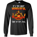 Hairstylist T-Shirt It's The Most Wonderful Time Of The Year For Funny Halloween Gift Tee Shirt CustomCat