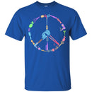 Hairstylist T-Shirt Peace Shape Is Made By Hairdressing Tools Symbol Tee Gifts Tee Shirt CustomCat