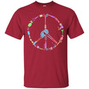 Hairstylist T-Shirt Peace Shape Is Made By Hairdressing Tools Symbol Tee Gifts Tee Shirt CustomCat