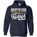 Happiness Is Being A Nana Funny T-shirts CustomCat