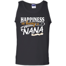 Happiness Is Being A Nana Funny T-shirts CustomCat