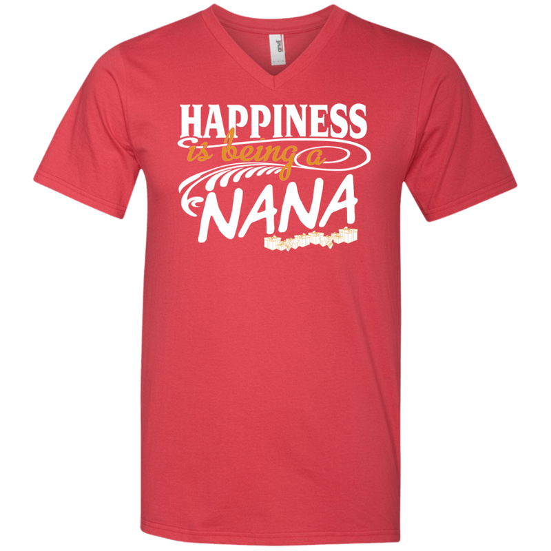Happiness Is Being A Nana Funny T-shirts CustomCat