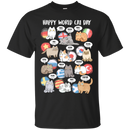Happy world cat day T-shirts CustomCat