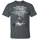 Having PTSD Veterans T-shirts & Hoodie for Veteran's Day CustomCat