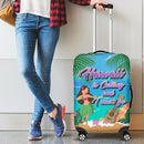 Hawaii Is Calling And I Must Go - Funny Travel Luggage Cover interestprint