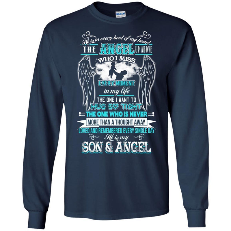 He Is My Son and Angel T-shirts CustomCat