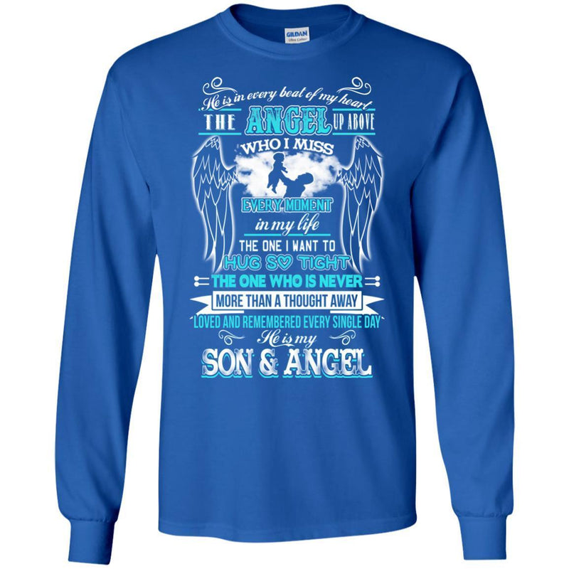 He Is My Son and Angel T-shirts CustomCat