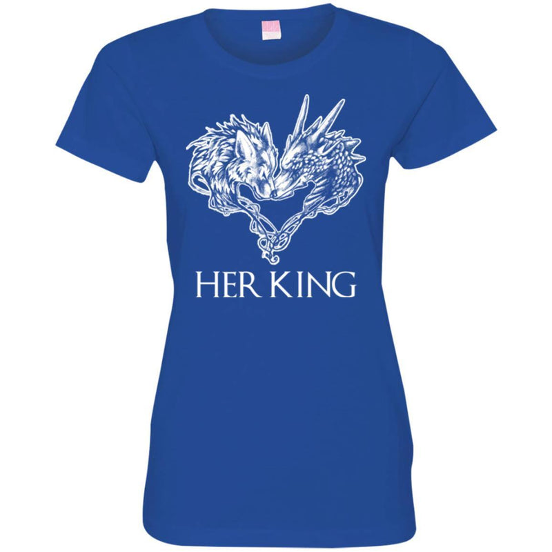 Her King T Shirt CustomCat