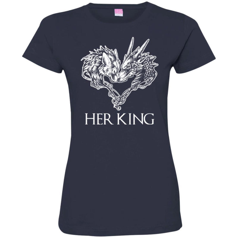 Her King T Shirt CustomCat