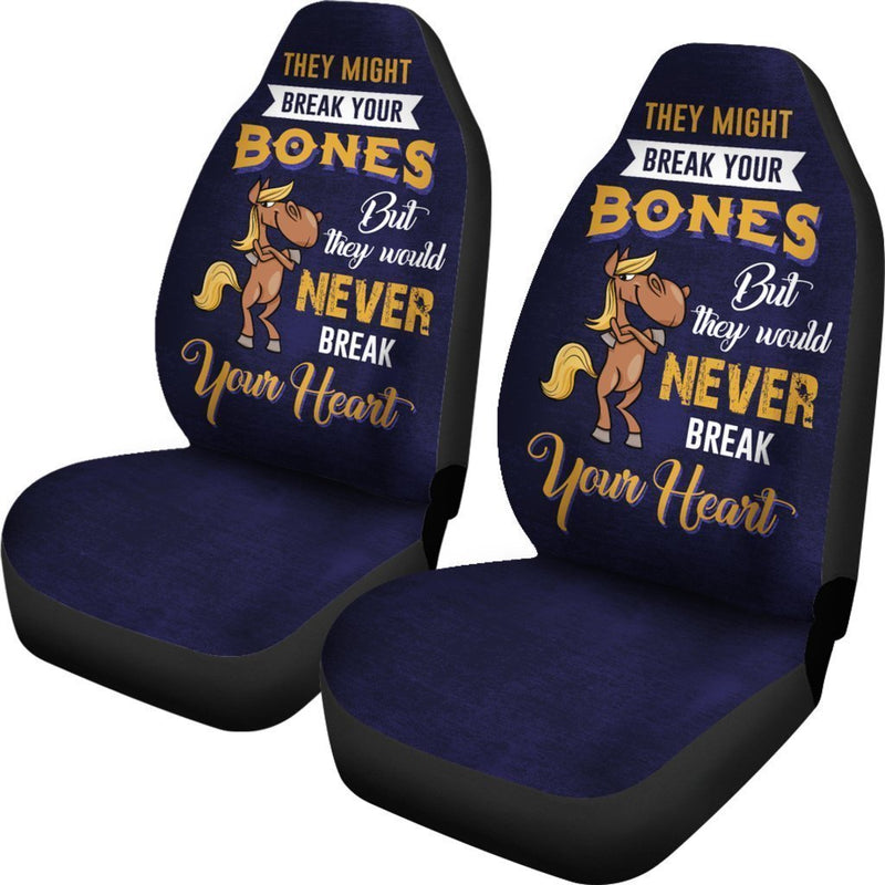 Hilarious Quotes Of Horse Car Seat Covers (Set Of 2)