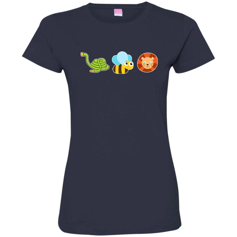 Hoe Bee Lion Funny T-shirts for Kings and Queens CustomCat