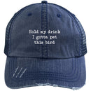 Hold My Drink I Gotta Pet This Bird CustomCat