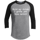 Hold My Drink I Gotta Pet This Rabbit CustomCat