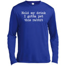 Hold My Drink I Gotta Pet This Rabbit CustomCat