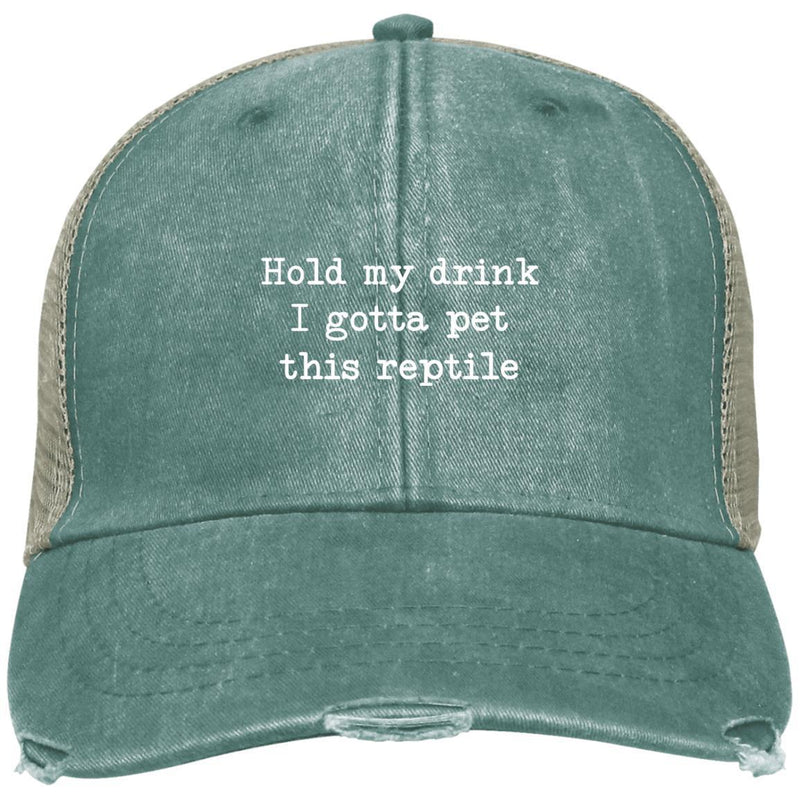 Hold My Drink I Gotta Pet This Reptile CustomCat