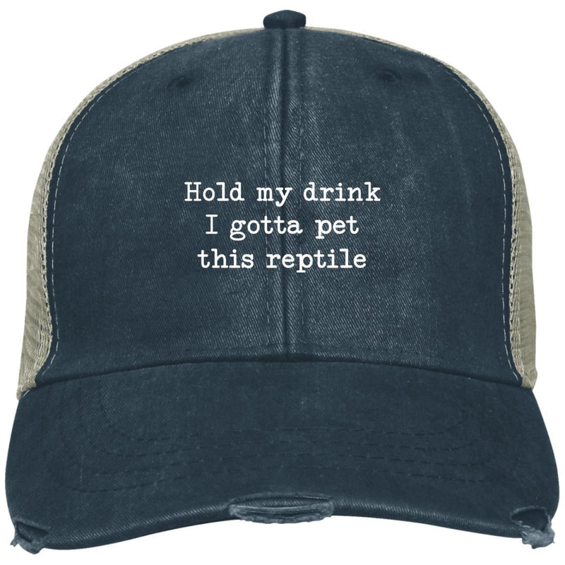 Hold My Drink I Gotta Pet This Reptile CustomCat