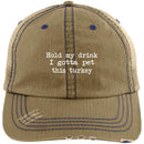Hold My Drink I Gotta Pet This Turkey CustomCat