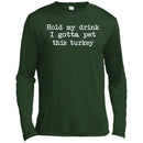 Hold My Drink I Gotta Pet This Turkey CustomCat