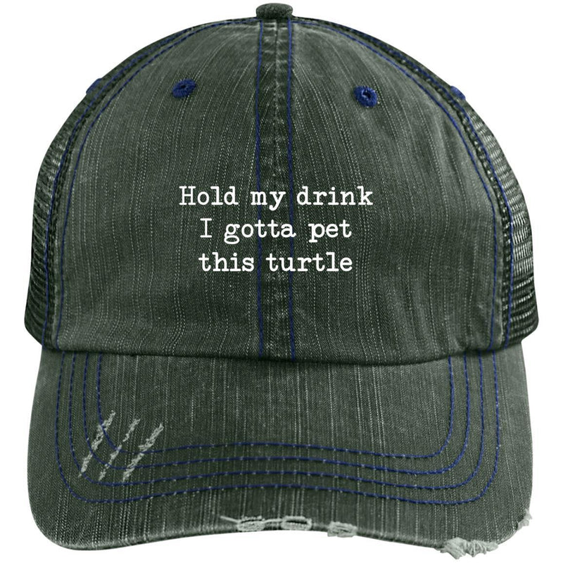 Hold My Drink I Gotta Pet This Turtle CustomCat