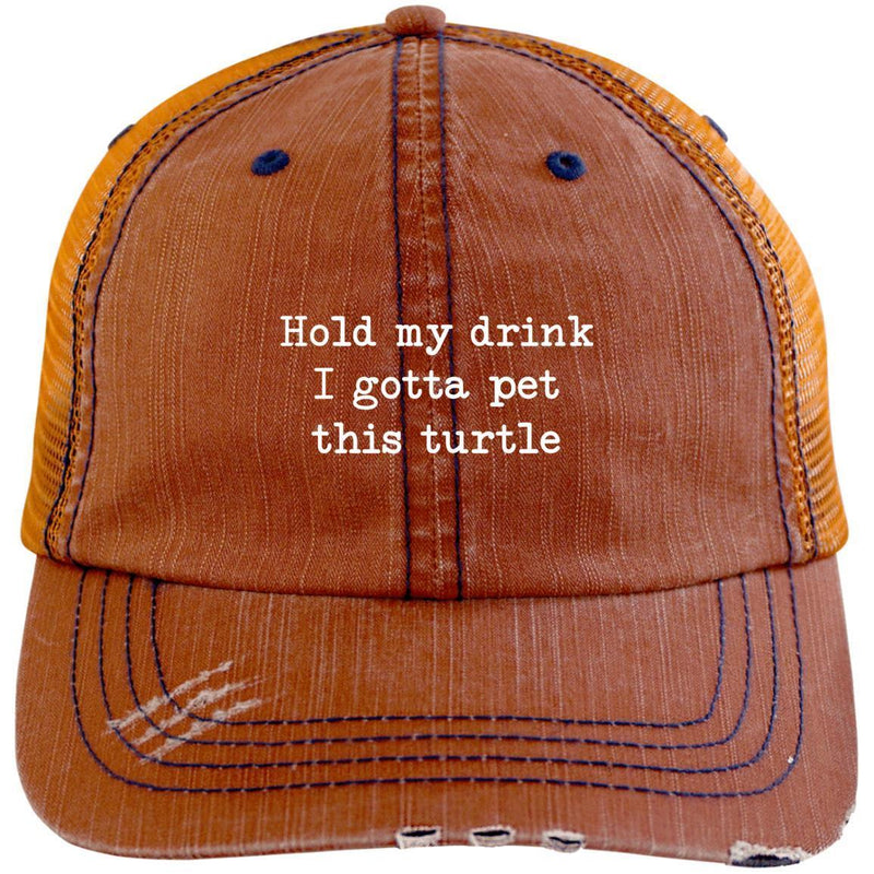Hold My Drink I Gotta Pet This Turtle CustomCat