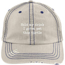 Hold My Drink I Gotta Pet This Turtle CustomCat