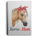 Horse Canvas - Horse Mom Gift For Lovers Horse Ribbon Canvas Wall Art Decor Horses - CANPO75 - CustomCat