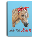Horse Canvas - Horse Mom Gift For Lovers Horse Ribbon Canvas Wall Art Decor Horses - CANPO75 - CustomCat