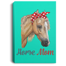 Horse Canvas - Horse Mom Gift For Lovers Horse Ribbon Canvas Wall Art Decor Horses - CANPO75 - CustomCat